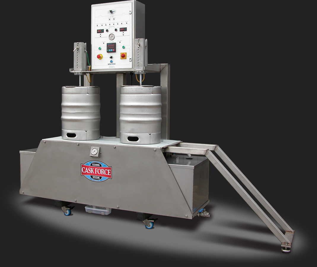 The Cask Force range of Caskand Keg Washing Systems